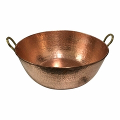 Tacho de cobre para produção de doces na internet