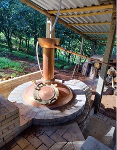 Alambique de cobre para grappa - comprar online