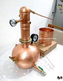 Mini Alambique de cobre 6 Litros