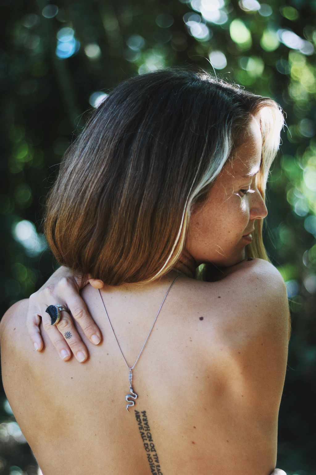 Anillo Luna Turmalina ●