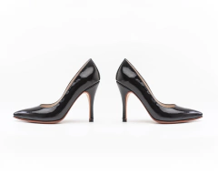 Stiletto Charol Nero - NICOLINI