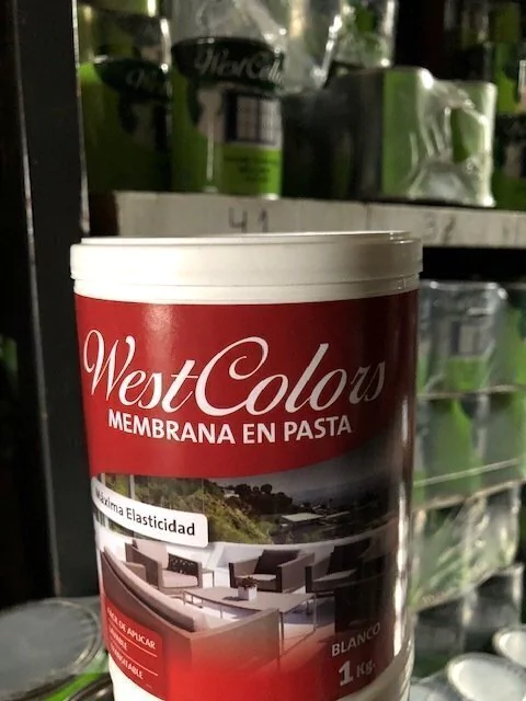 Membrana En Pasta Blanco/Rojo - West Colors