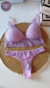 Imagen de Conjunto Corpiño Triangulo Tasa Soft puntilla LODY