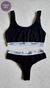 Conjunto Deportivo Top con culotte Less de Algodón Y Lycra Liso con elástico personalizado LODY - tienda online