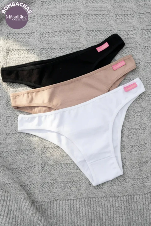 Pack x3 Vedetina Microfibra MARCELA KOURY