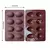 Molde Silicona Huevo de Pascua 6cm | 6 cav. - comprar online