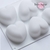 Molde Silicona Cuore 7,5cm | 8 cav. - comprar online