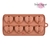 Molde Silicona Geo Heart 4cm | 8 cav.