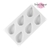 Molde Silicona Leaf 7,5cm | 6 cav. - comprar online