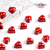 Molde Acrilico Corazón 3cm | 21 cav.