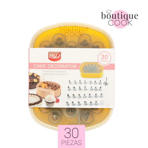 Set Boquillas + Estuche | 30 piezas.