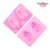Molde Silicona Conejo | 2 cav. - comprar online