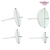 Set Clavos Flores | 4 u. - boutique cook