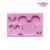 Molde Silicona Mickey y Minnie | 4 cav.