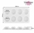 Molde Silicona Bubbles & Spiral 6,5cm | 8 cav. - comprar online