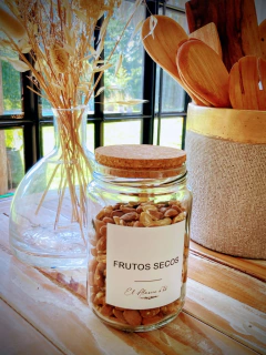FRASCO DE VIDRIO TAPA DE CORCHO CHICO - El Almacén de Totó® | #Inspirando Mujeres