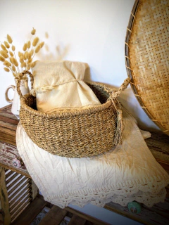 MANTEL TUSSOR PUNTILLA - tienda online