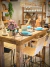 Imagen de PLATOS MELAMINA TURQUESA SET 12 u