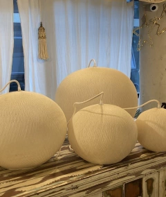 LAMPARA GLOBO NATURAL - comprar online