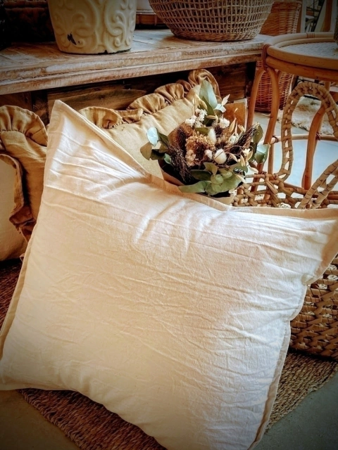 ALMOHADON TUSOR LISO