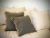 ALMOHADON TUSSOR Y YUTE GRIS - El Almacén de Totó® | #Inspirando Mujeres