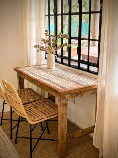 MESA ARRIME / ESCRITORIO MADERA ANTIGUA
