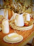 Imagen de PLATOS MELAMINA CRUDO SET 12 u