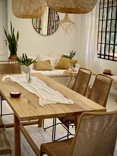 SILLA HIERRO TEJIDA - comprar online