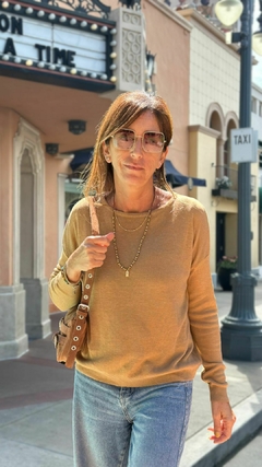 SWEATER JULY CAMEL - tienda online