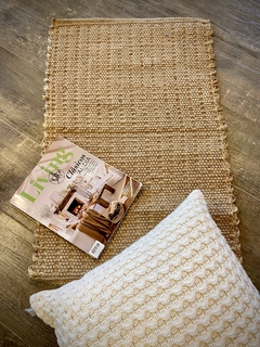 ALFOMBRA YUTE MALI 50X80 - comprar online
