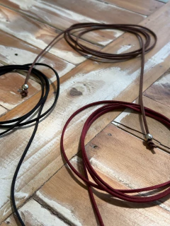 CHOKER GAMUZA CHOCOLATE en internet