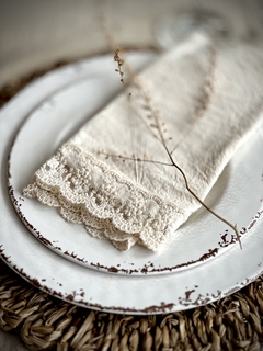 SERVILLETA PUNTILLA SET X2 - comprar online