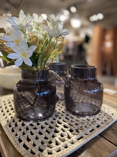 FLORERO VIDRIO GREY - comprar online