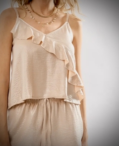 PANTALON LYCHA BEIGE - comprar online