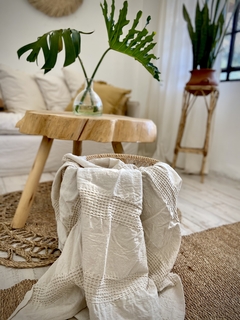 MANTA NIDO RAYAS NATURAL - El Almacén de Totó® | #Inspirando Mujeres