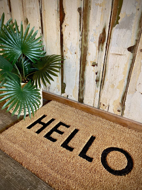 FELPUDO RECIBIDOR HELLO