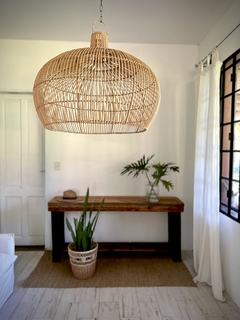 LAMPARA RATTAN GALPONERA NEW - El Almacén de Totó® | #Inspirando Mujeres