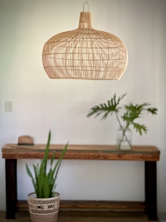 LAMPARA RATTAN GALPONERA NEW - tienda online