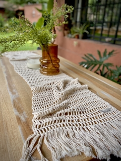 CAMINO DE MESA CROCHET HILO