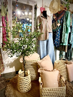 CANASTO PALMA RECT CHICO MANIJAS - comprar online