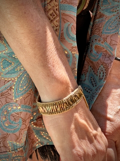 PULSERA MOSTACILLAS COBRE