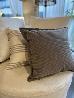 ALMOHADON PANA TEXTURADO VISON - tienda online