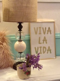 LAMPARA DE MESA MATILDA NATURAL - comprar online