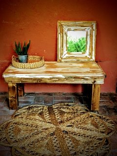 MESA RATONA DE MADERA ANTIGUA - tienda online