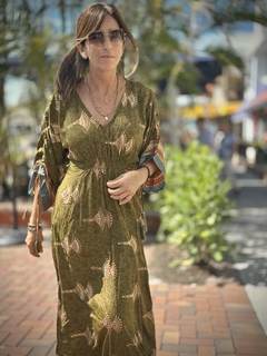 VESTIDO ESMERALDA MUSGO - comprar online