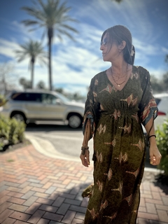 VESTIDO ESMERALDA MUSGO - comprar online