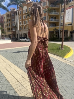 VESTIDO BANGKOK BORDEAUX - El Almacén de Totó® | #Inspirando Mujeres