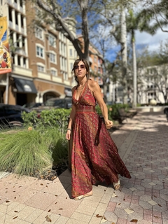 VESTIDO BANGKOK BORDEAUX