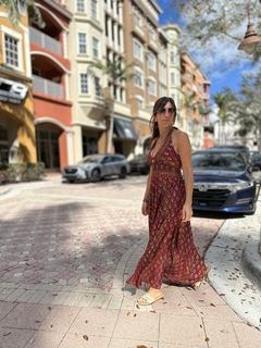 VESTIDO BANGKOK BORDEAUX - El Almacén de Totó® | #Inspirando Mujeres
