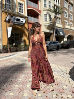 VESTIDO BANGKOK BORDEAUX - comprar online
